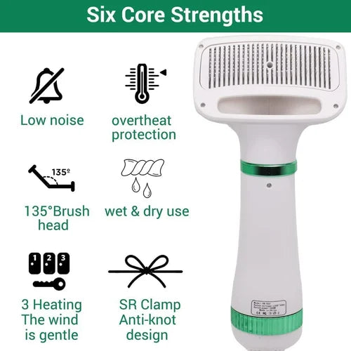 Dog Grooming Dryer And Brush