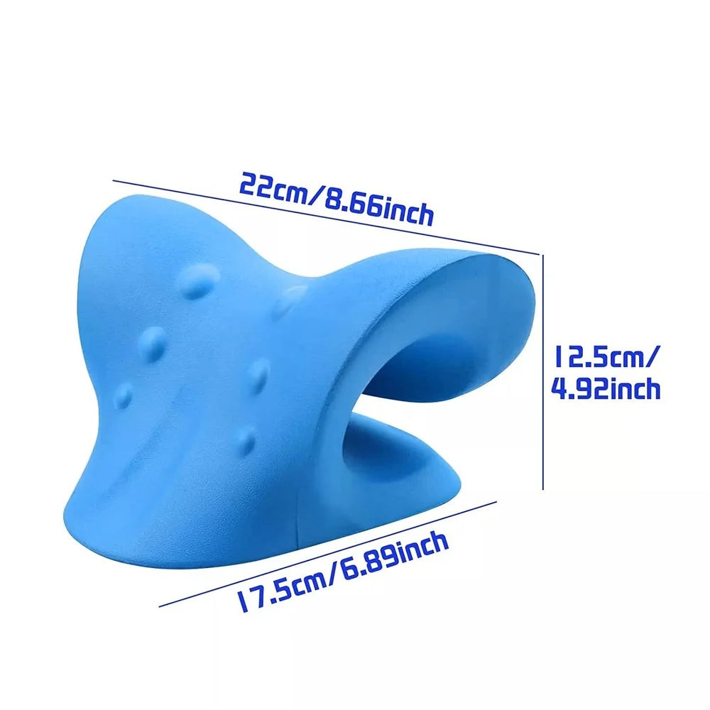 Plain Silicone Neck Relax Pillow