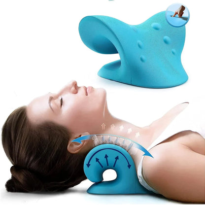 Plain Silicone Neck Relax Pillow