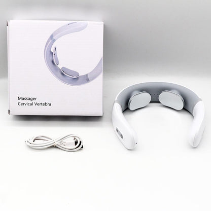 Plastic White Neck And Shoulder Massager