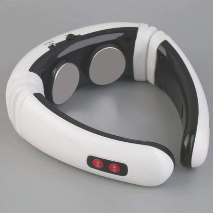 Plastic White Neck And Shoulder Massager