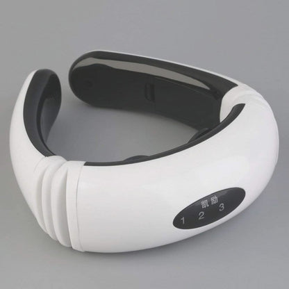 Plastic White Neck And Shoulder Massager